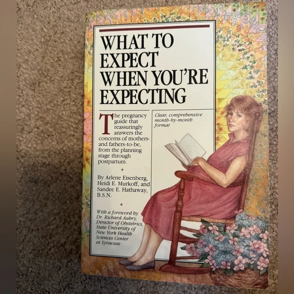 Pregnancy book bundle what to expect / eat when you’re expecting &maternity care
